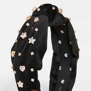 Lele Sadoughi Starry Night Headband Worn Once for 30 min.